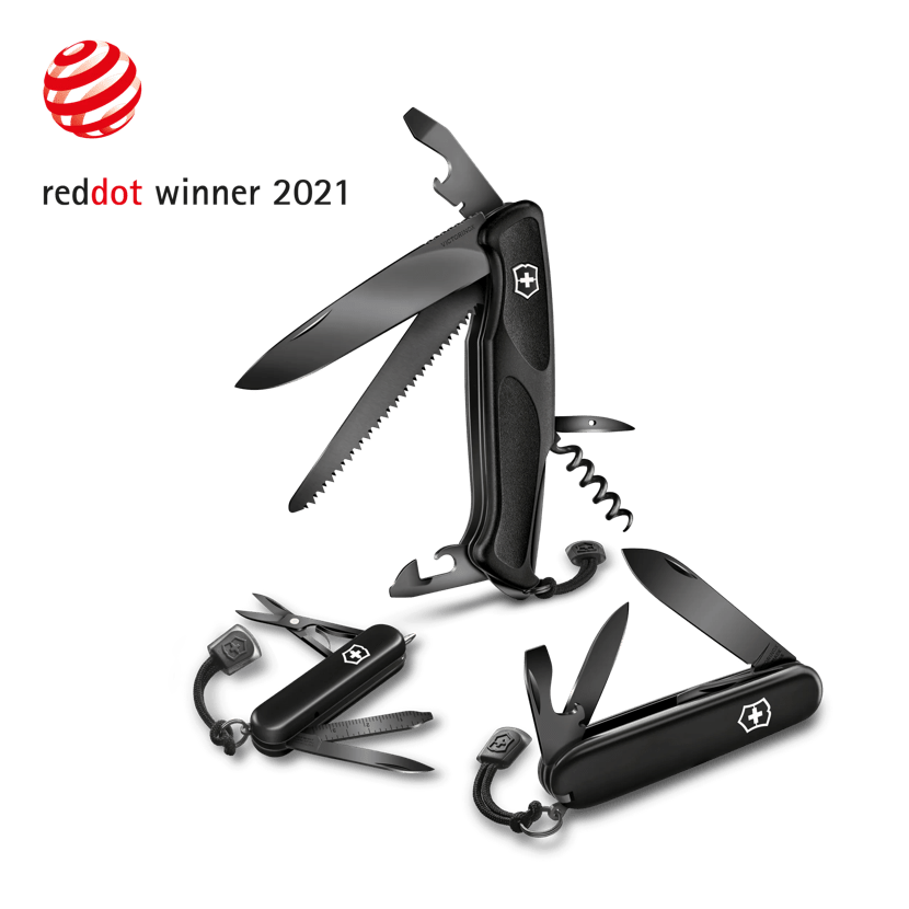 Victorinox Ranger 55 Grip Onyx Black in black - 0.9563.C31P