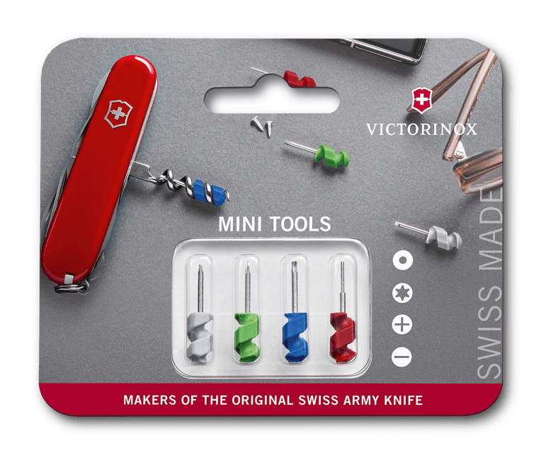 Victorinox - Mini Tools - Set 4 Pezzi Cacciaviti - 2.1201.4 - Accessori  coltelli