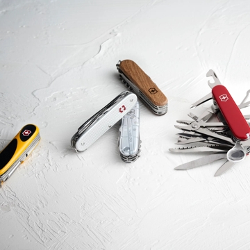 Swiss Army Knife by Victorinox with cogwheels and CH24 printing 