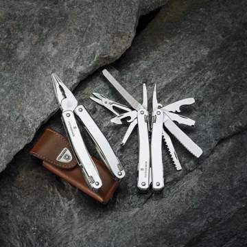 Swiss Army Knife by Victorinox with cogwheels and CH24 printing 