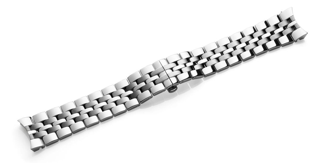 Metal bracelet with clasp-005674