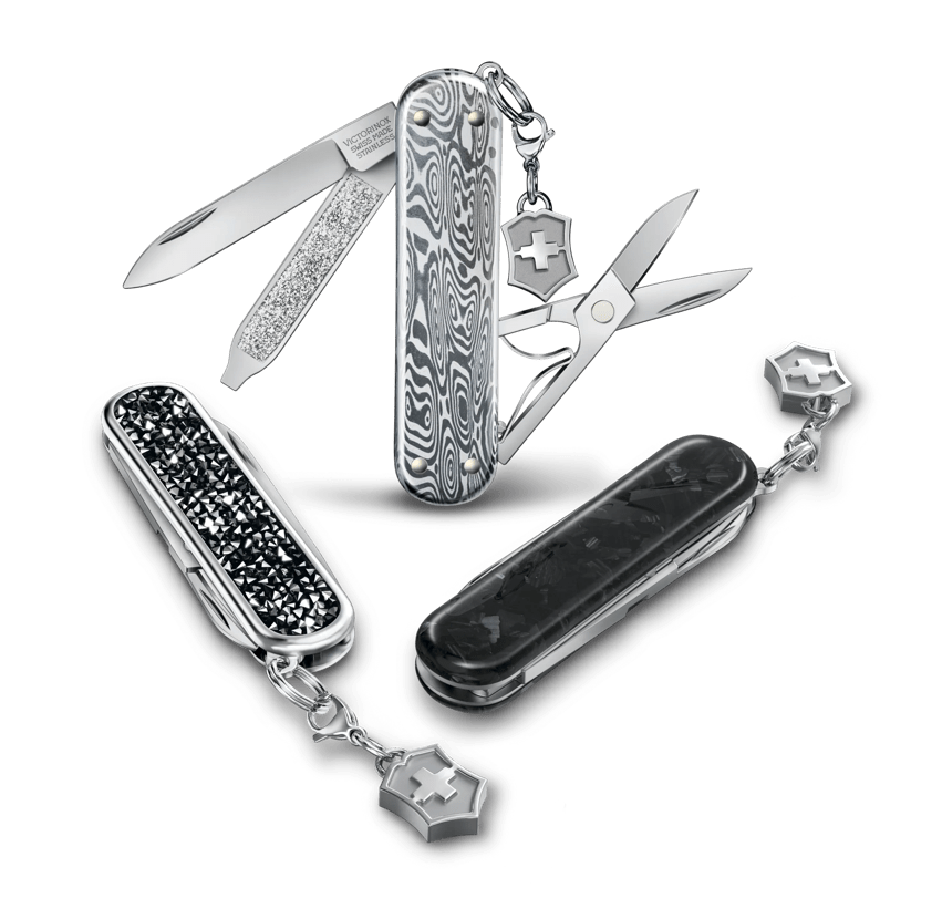 Navaja Victorinox Classic Brilliant Damast acero de Damasco 0.6221