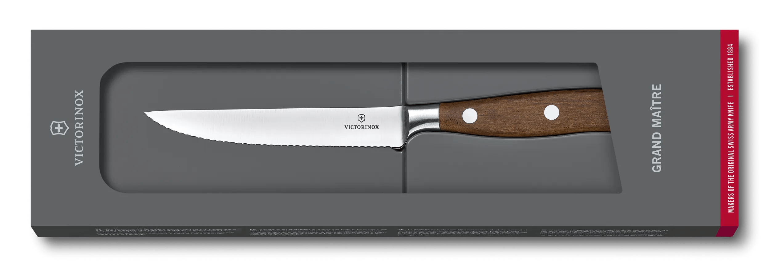 Cuchillo Grand Maître Wood para bistec-7.7200.12WG