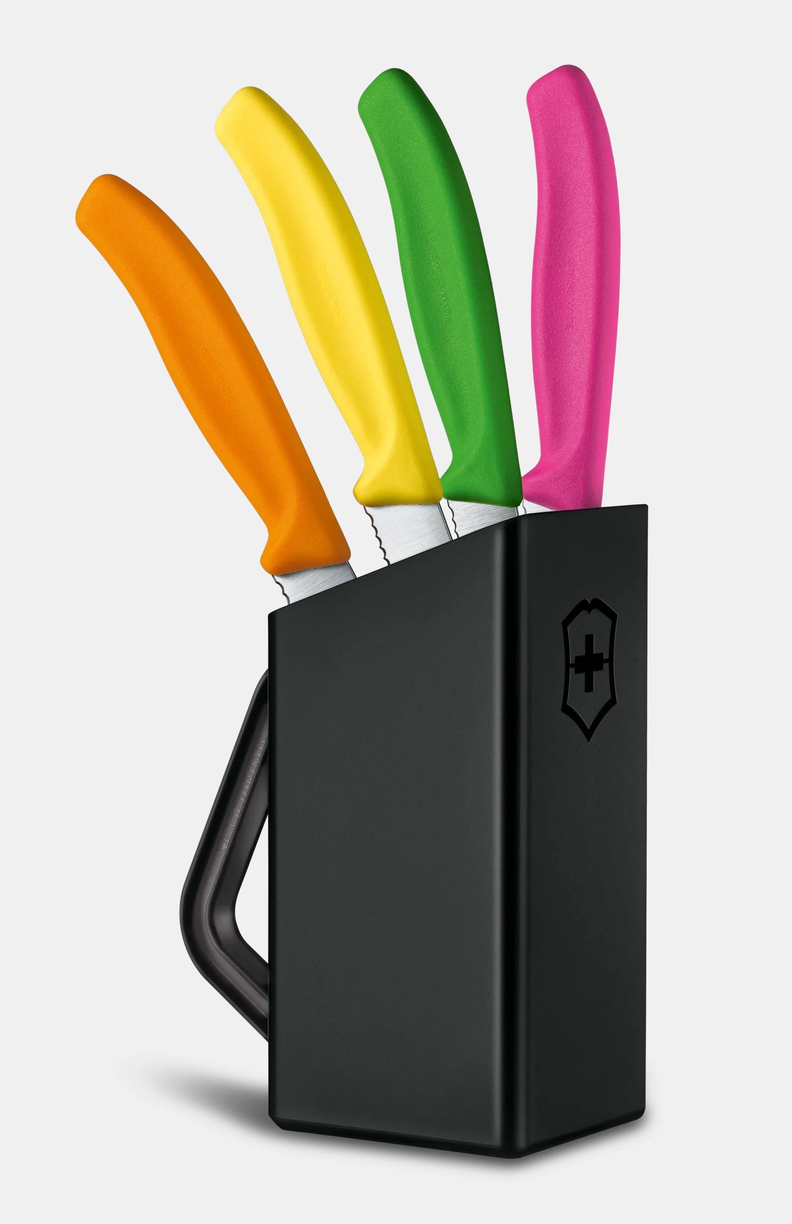 Swiss Classic Steak and Pizza Knife Block, 4 pieces - 6.7126.4