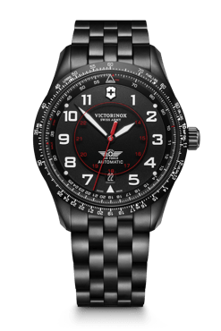 Relojes mecánicos automáticos de acero inoxidable para hombres Reloj  analógico a prueba de agua Negro Sunnimix Relojes mecánicos de los hombres