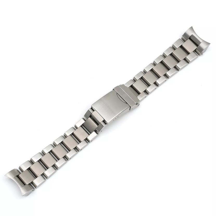 Ground Force Automatic - Stainless Steel and Titanium Bracelet with Clasp-002096