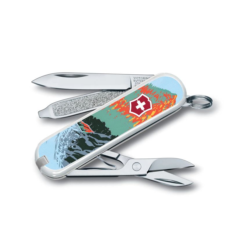 Victorinox Classic SD Solemate in red/grey - 0.6223.ADI