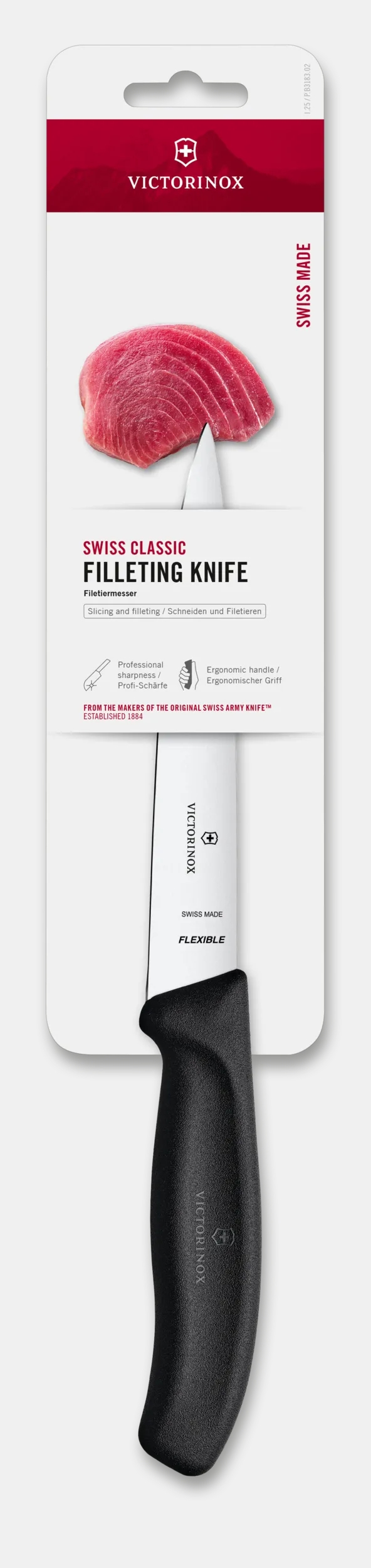 Swiss Classic Filleting Knife - 6.8713.16B