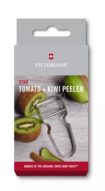 Pelador Victorinox Star de acero inoxidable - filo microdentado 6.0913