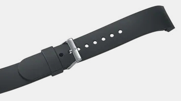 Alliance Large - Black Synthetic Strap with buckle - 21 mm - 000282