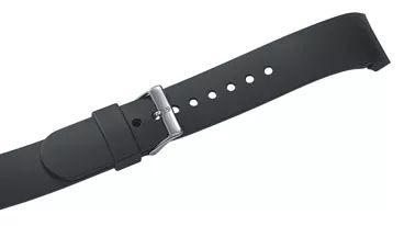 Alliance Large - Black Synthetic Strap with buckle - 21 mm-000282