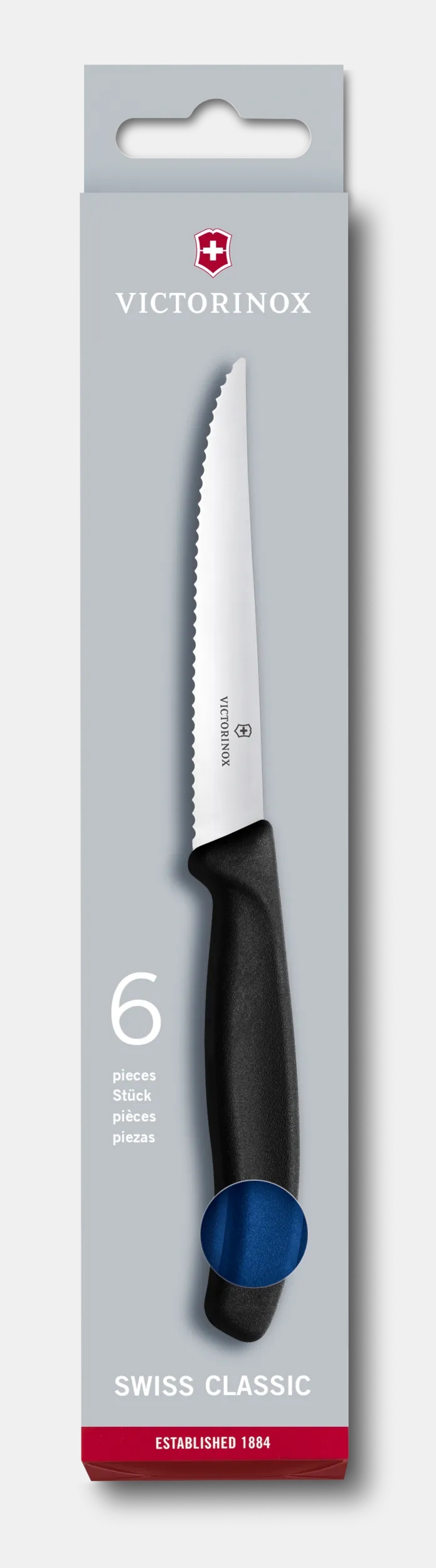Swiss Classic Steak Knife Set, 6 pieces - 6.7232.6
