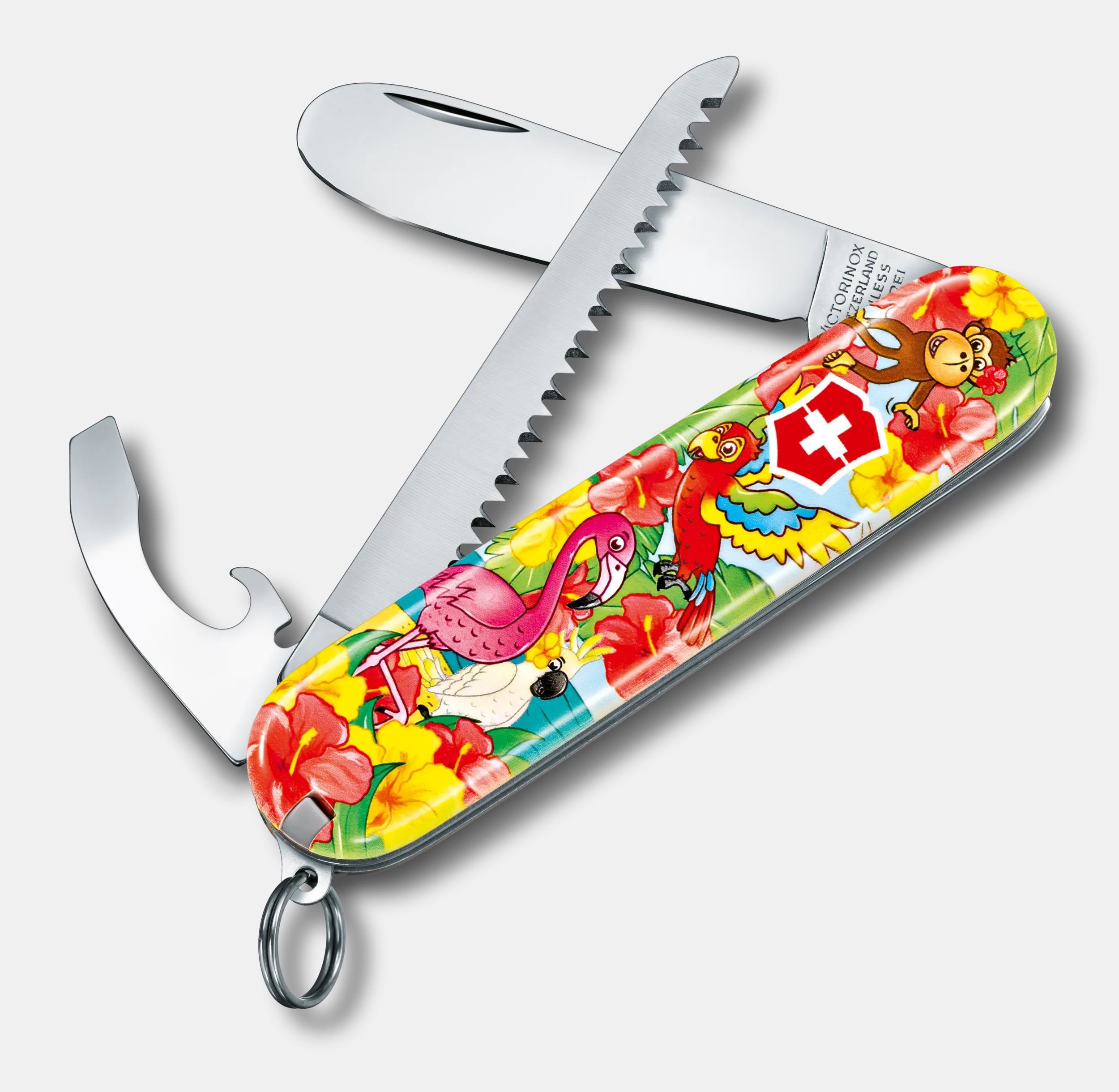 Victorinox My First Victorinox Children Sets Animal Edition in Parrot 0.2373.E3