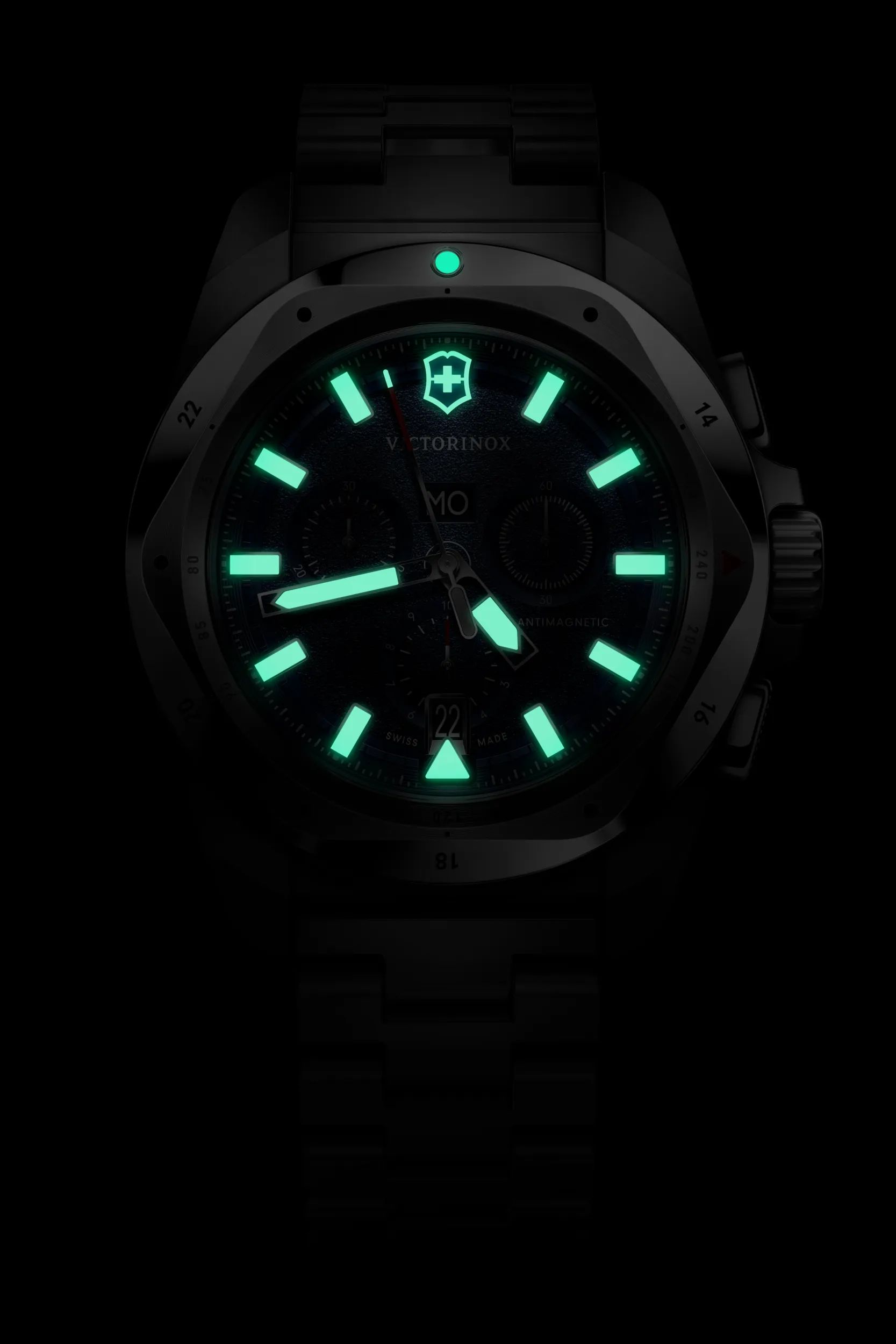 セール 一番安い Victorinox I.N.O.X. Chrono in I.N.O.X. Chrono - 241985 ウエイトトレーニング