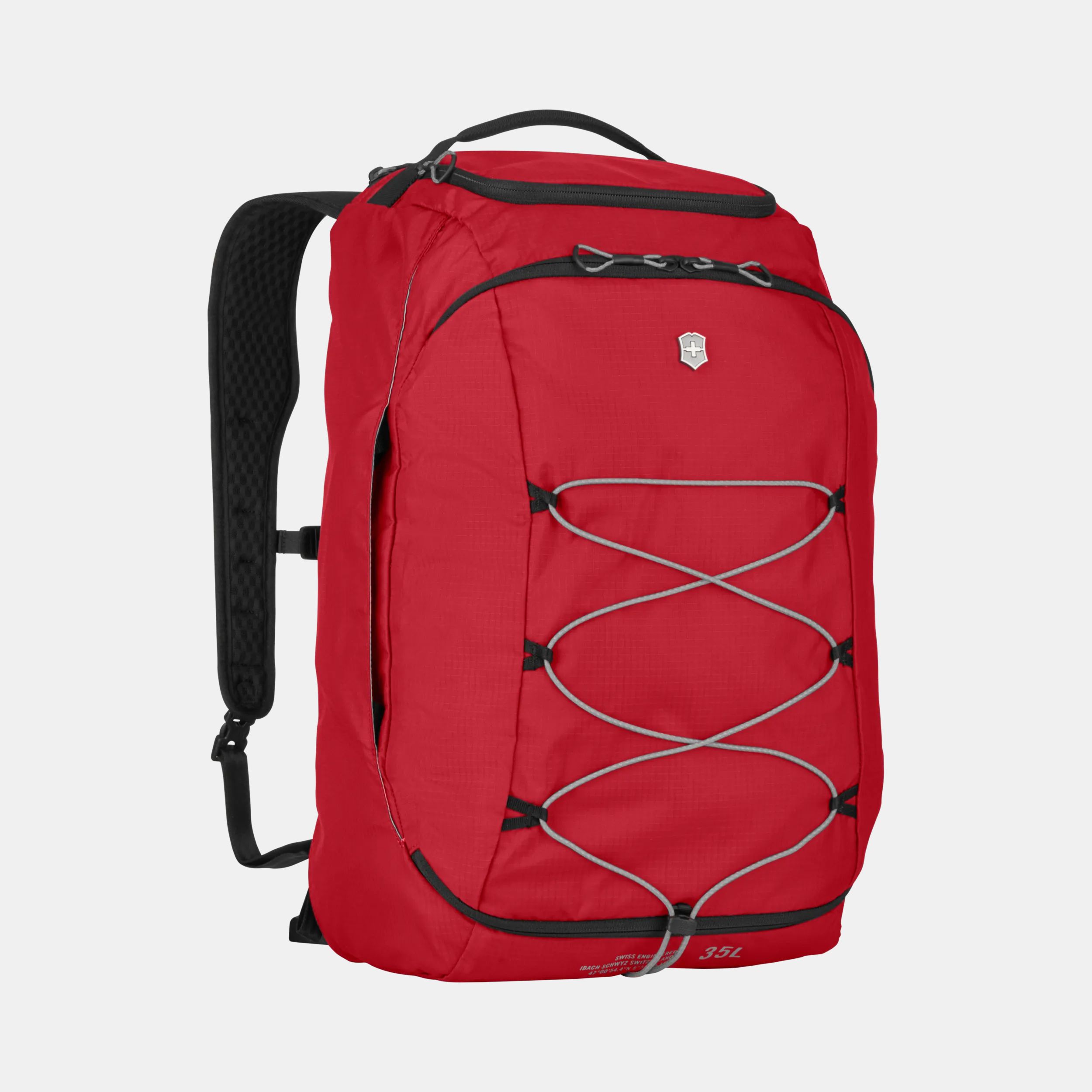 Victorinox Altmont Active Lightweight 2 in 1 Duffel Backpack in red 606912