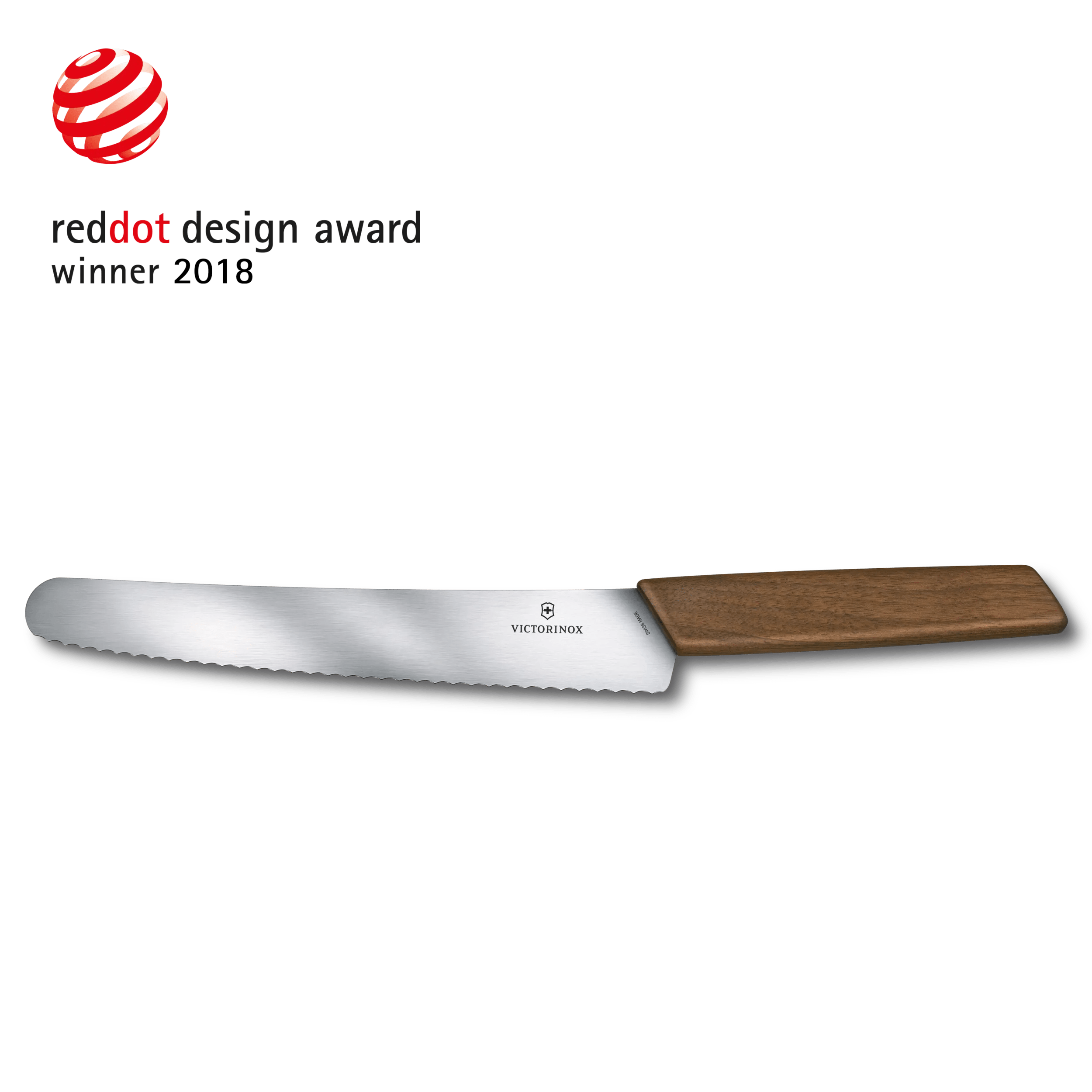 Swiss Modern Bread and Pastry Knife-6.9070.22WG