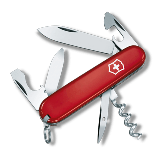  Victorinox Rambler Swiss Army Knife, Compact 10 Function Swiss  Made Pocket Knife with Magnetic Phillips Screwdriver, Scissors and Tweezers  – Red : Folding Camping Knives : Sports & Outdoors