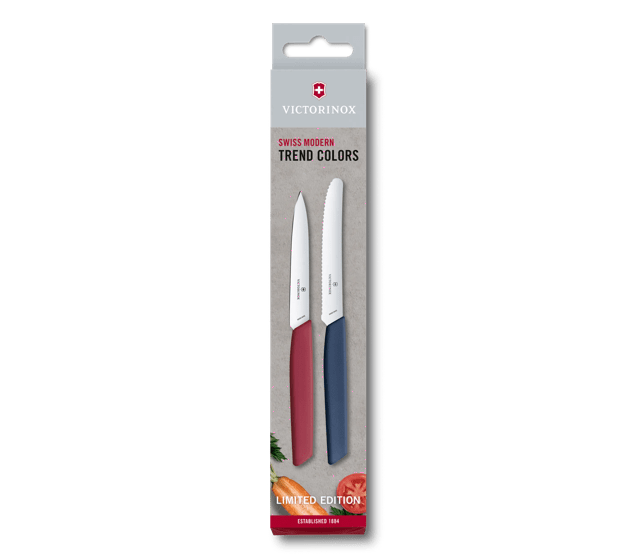 Swiss Modern Paring Knife Set, 2 pieces-6.9096.2L1