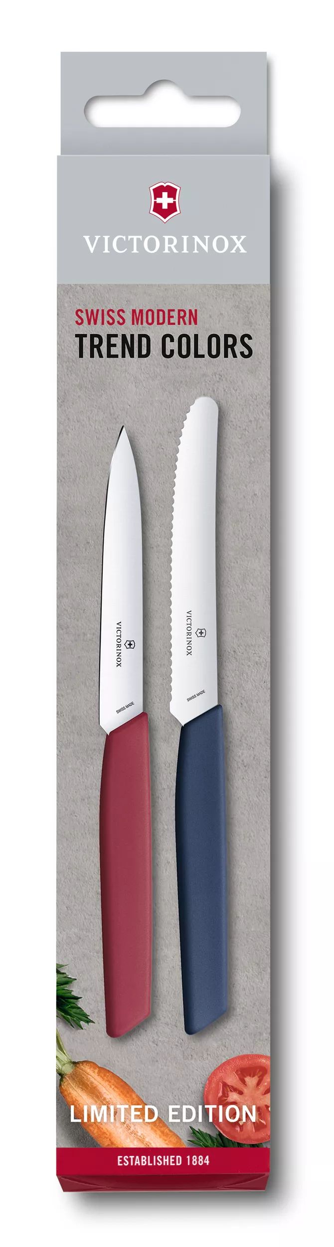 Set de cuchillos para verdura Swiss Modern, 2 piezas-6.9096.2L1