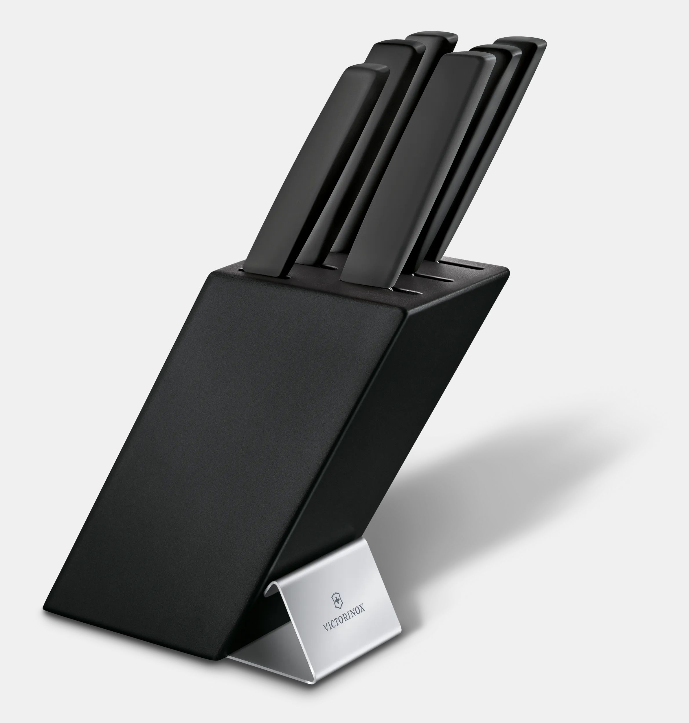 Modern Knife Block, 6&nbsp;Pieces - 6.7186.63