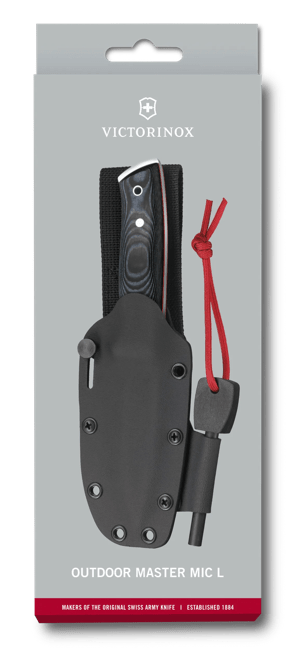 Sherman Survival - Cuchillo VICTORINOX OUTDOOR MASTER MIC L.    Cuchillo enterizo Victorinox fabricado con el bushcraft en el punto de  mira. Una herramienta ideal para