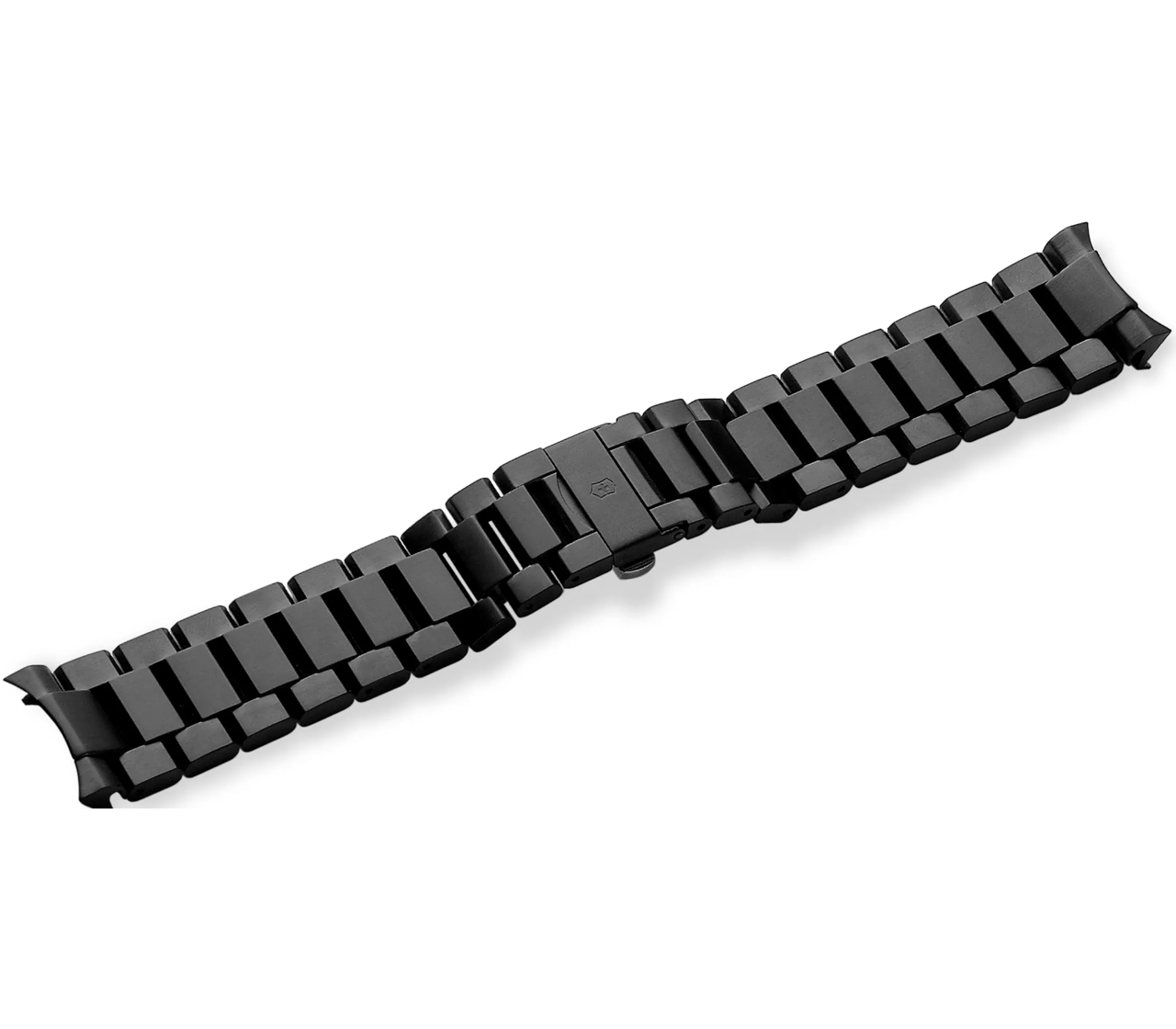 Alpnach - Black PVD Stainless Steel Bracelet with clasp - 24 mm - null