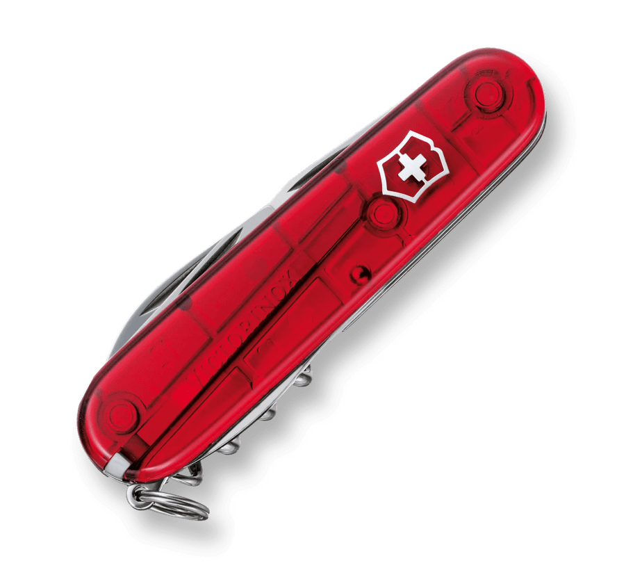 Victorinox Spartan in red transparent - 1.3603.T