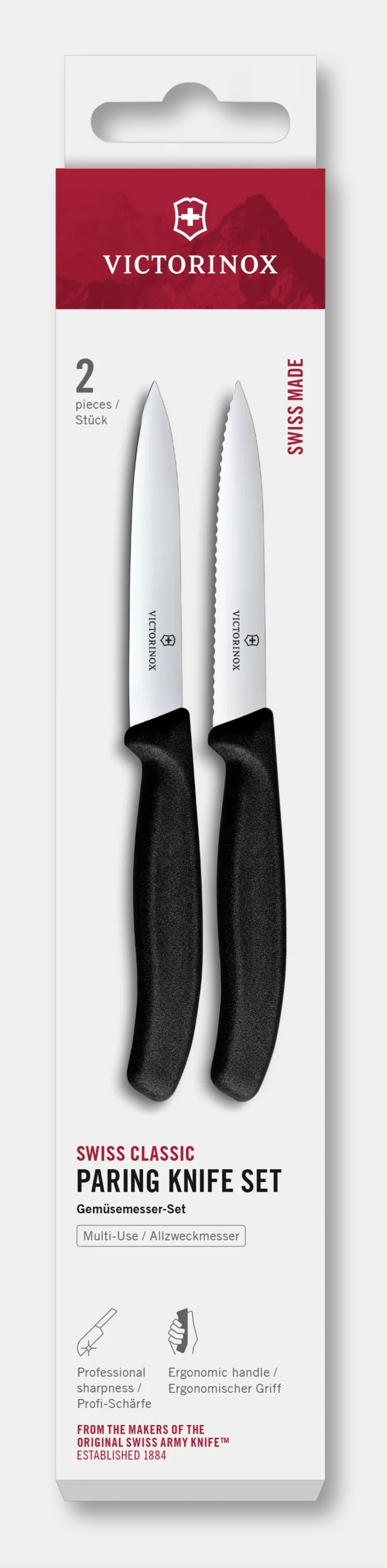 Swiss Classic Paring Knife Set, 2 Pieces - 6.7793.2
