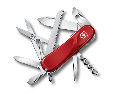 Victorinox Evolution Grip S557 Multitool 2.5223.SC (Red/Black)