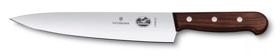 Victorinox 7.7400.15G Grand Maitre - Cuchillo de chef forjado, color negro,  6 pulgadas
