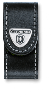 Victorinox Leather Belt Pouch in black 4.0524.3
