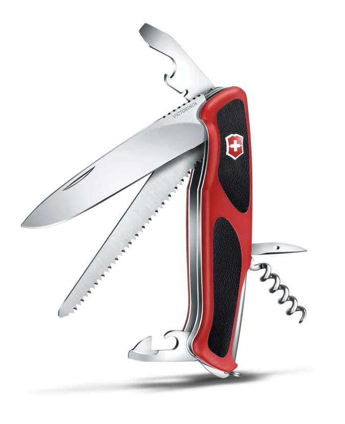 Scyzoryk Victorinox Ranger Grip 55 0.9563.C czerwono-czarny - shop