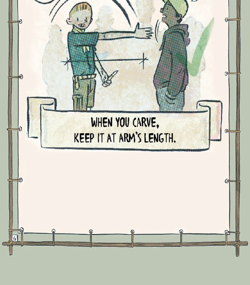 An arm’s length away