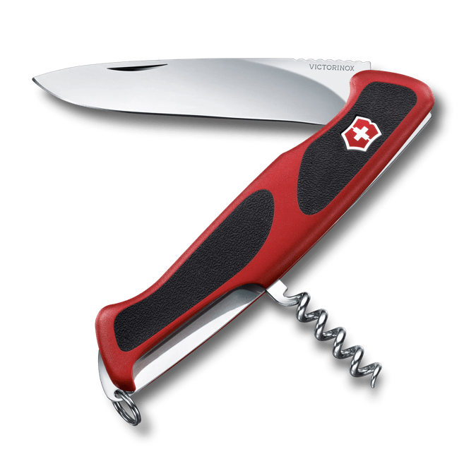 CORTAPLUMA VICTORINOX RANGER GRIP 52 ROJO/NEGRO #0.9523.C