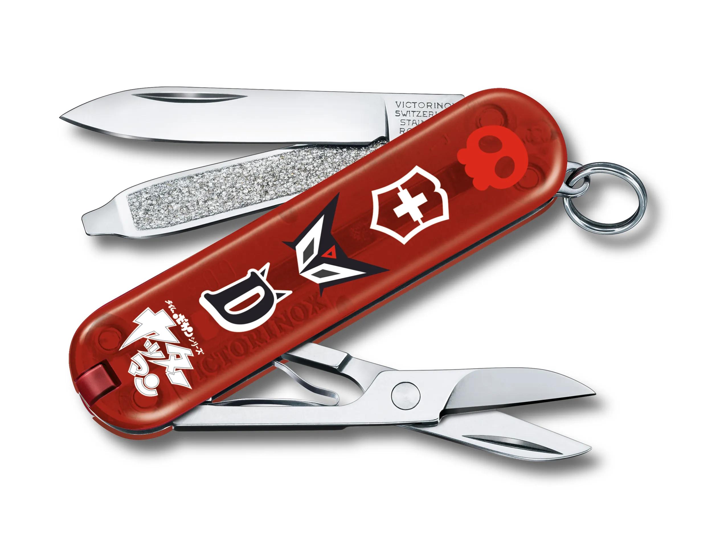 Victorinox Doronjo in red transparent - 0.6223.T-X4 Victorinox Doronjo in red transparent - 0.6223.T-X4