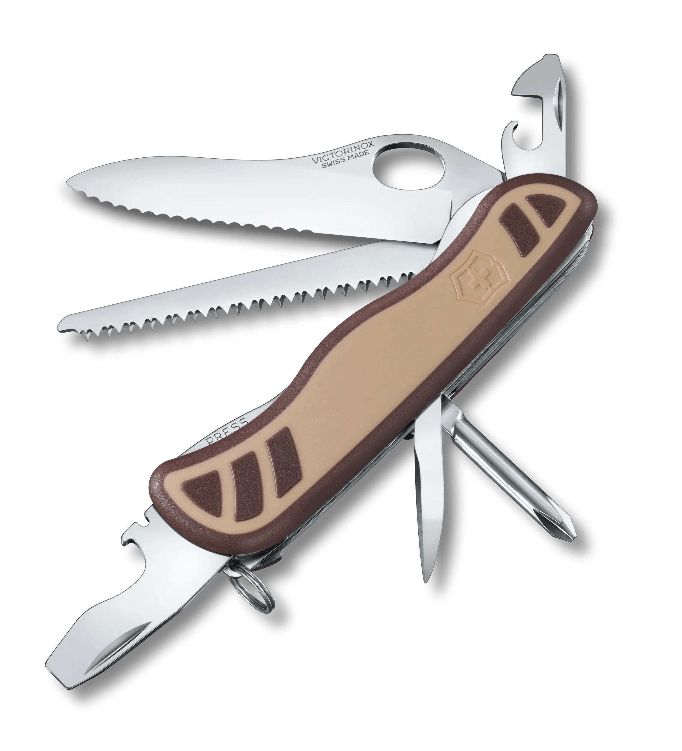 U.S. Army, infantería, EE.UU. Victorinox Trailmaster: versión específica  para el ejército estadounidense. Hoja de apertura a una sola mano. Precio:  versión civil, unos 35 euros., Fueradeserie/moda-y-caprichos