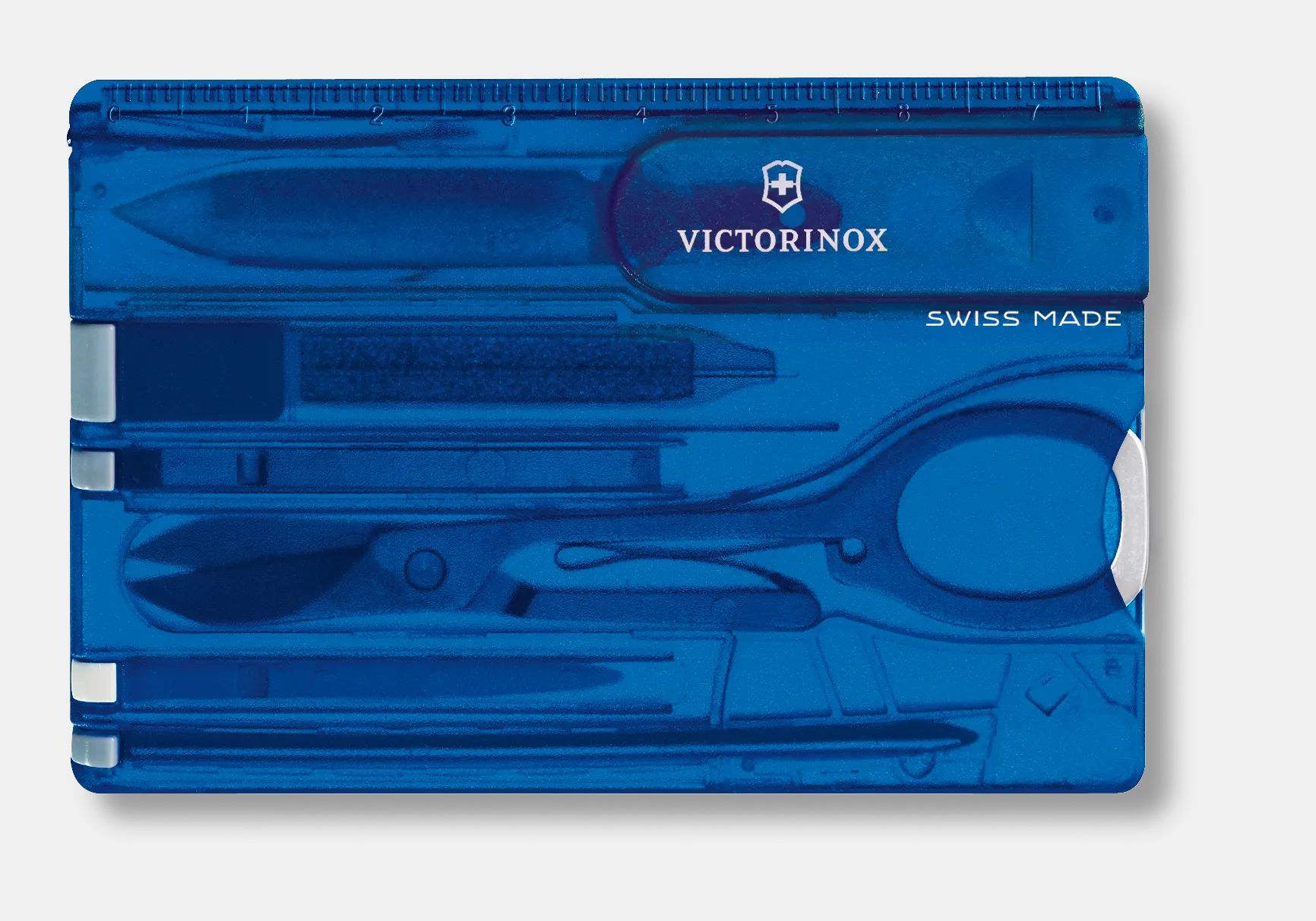 Victorinox Swiss Card Classic in blue transparent 0.7122.T2