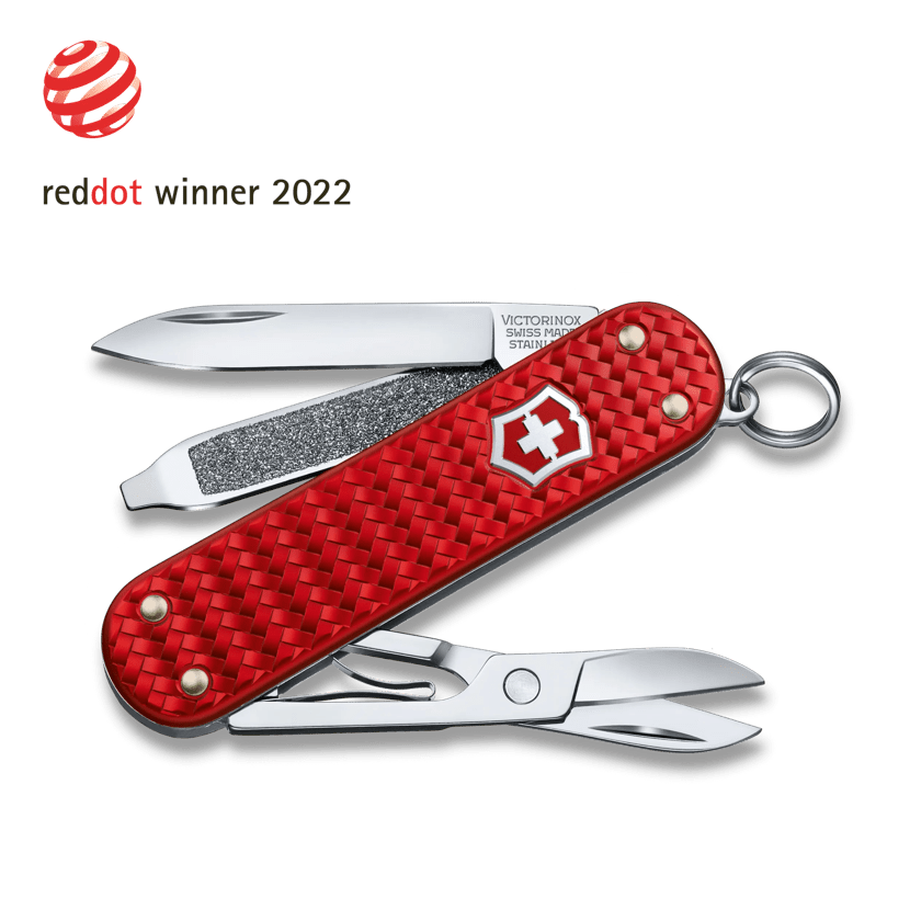 Victorinox Classic SD Precious Alox in Iconic Red 0.6221.401G