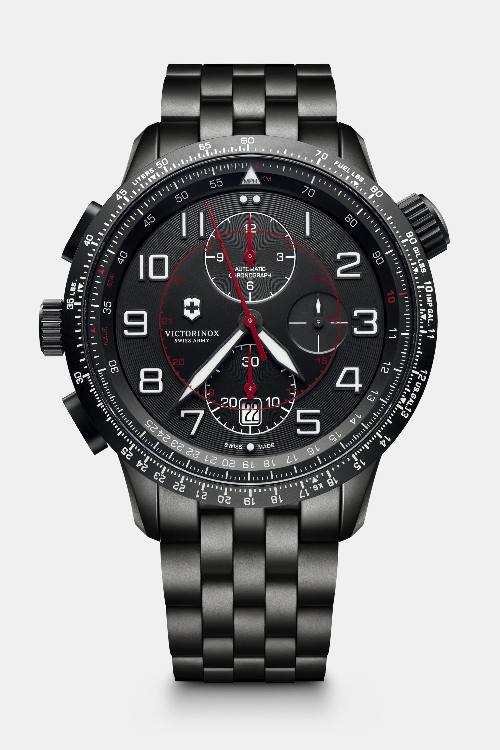 Victorinox Airboss Mach 9 Black Edition in Airboss Mach 9 Black Edition 241742