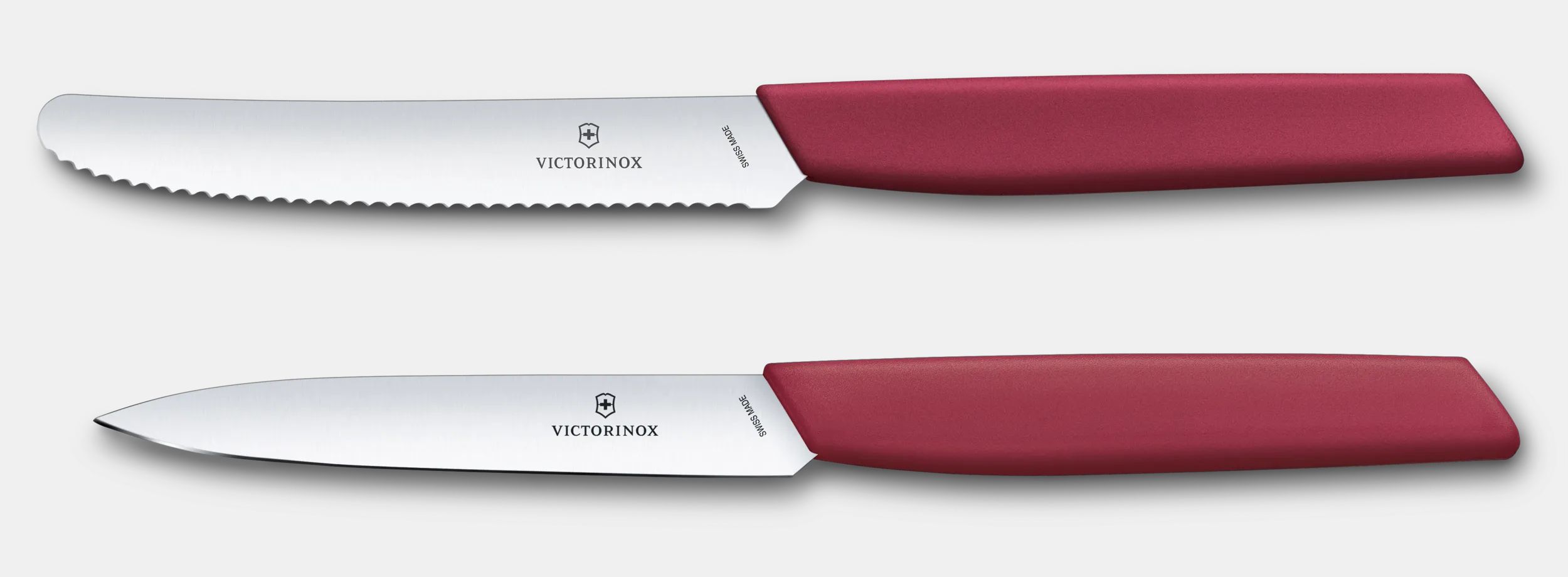 Victorinox Swiss Modern Paring Knife Set in Red