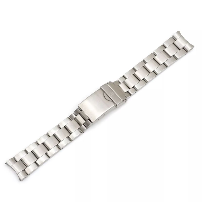 Metal bracelet with clasp-004305