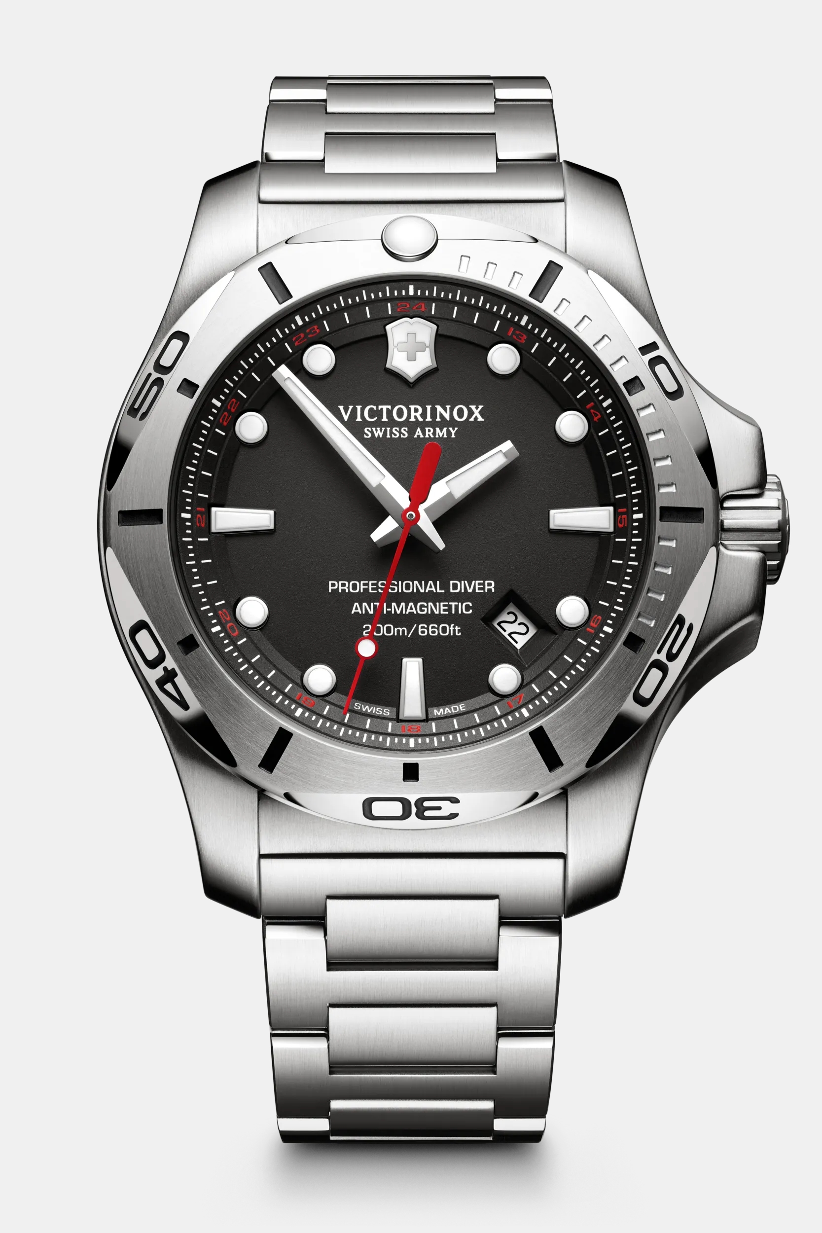 送料無料 内祝い Victorinox Professional I.N.O.X. Diver Professional I.N.O.X. 時計