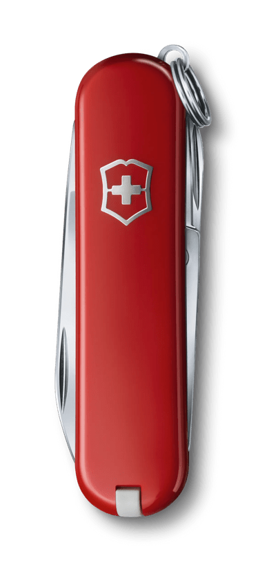 Navaja pequeña Victorinox Classic SD, cuenta con 7 funciones, con