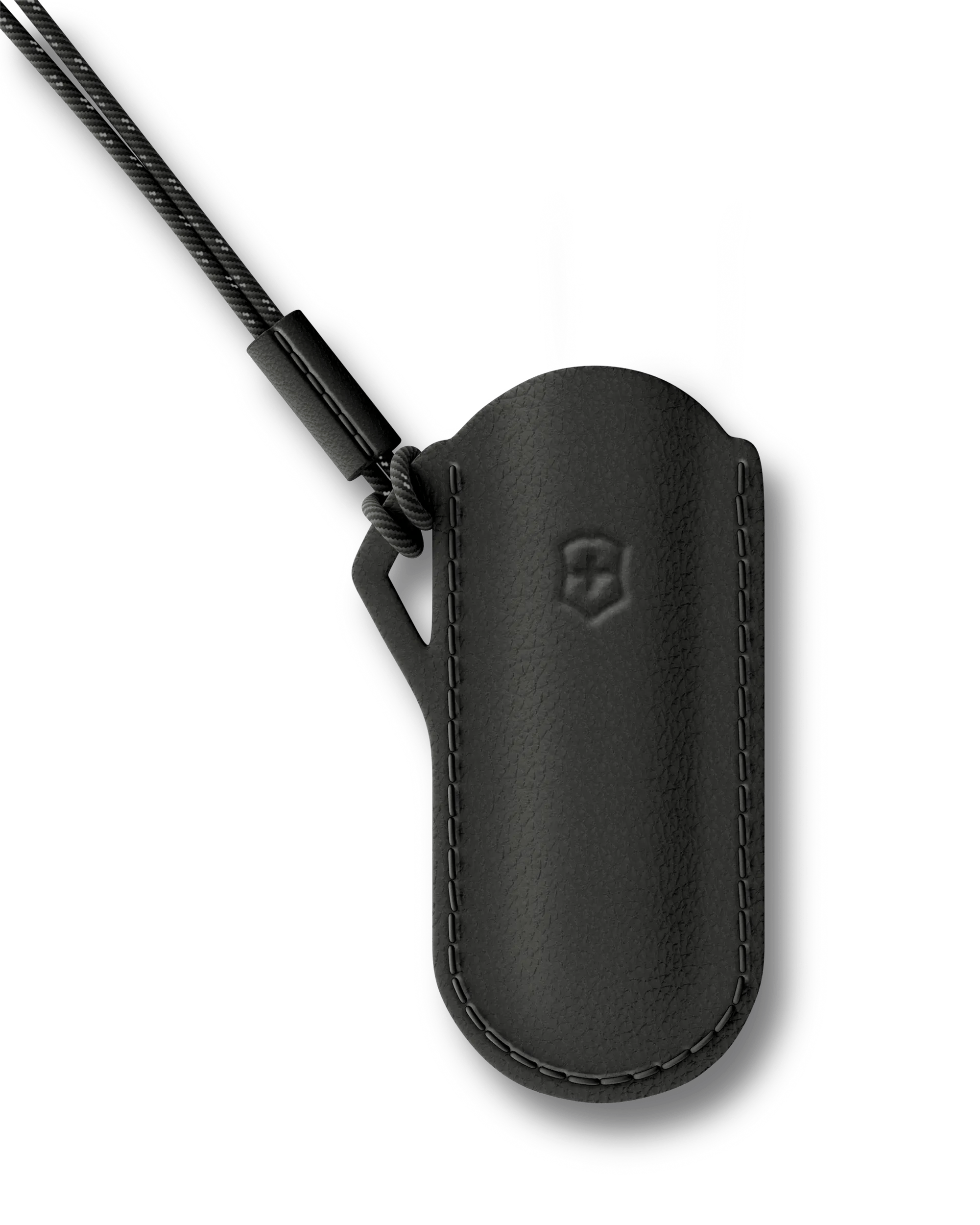 Victorinox Leather Pouch in Dark Illusion 4.0670.3