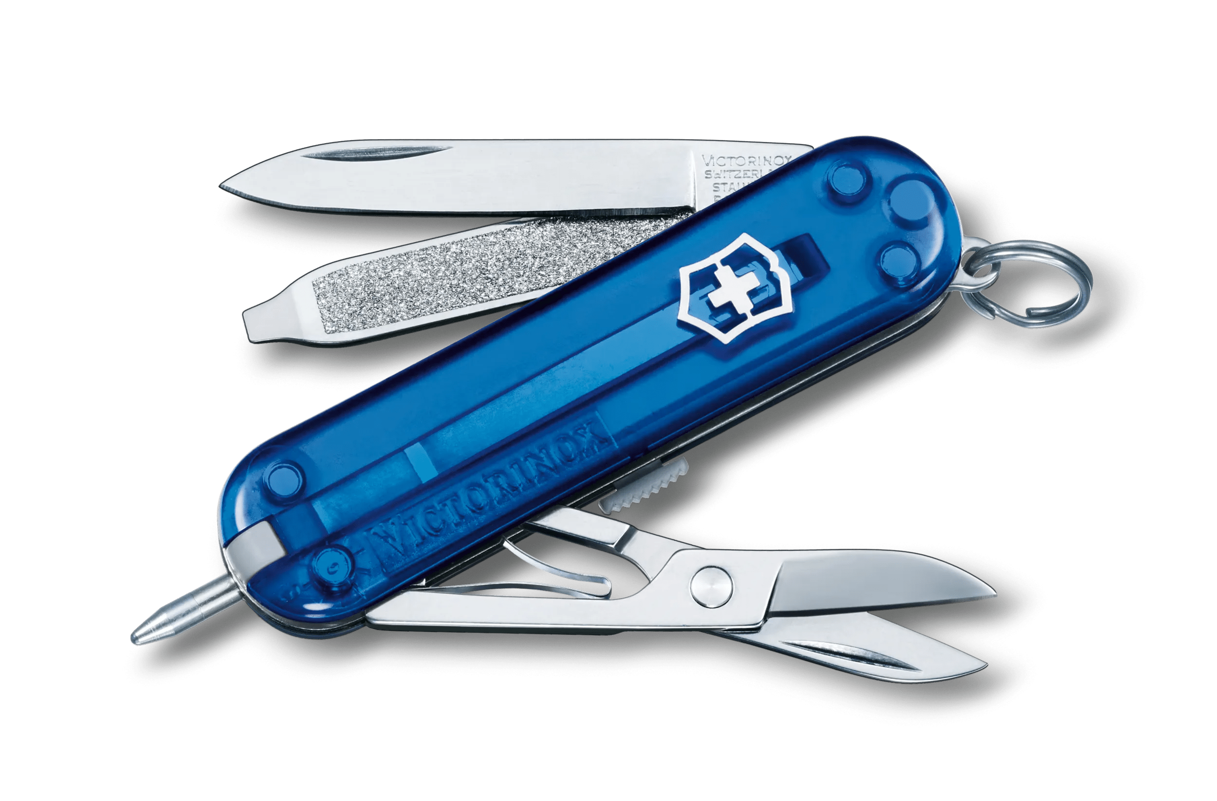 Victorinox Signature in blue transparent 0.6225.T2