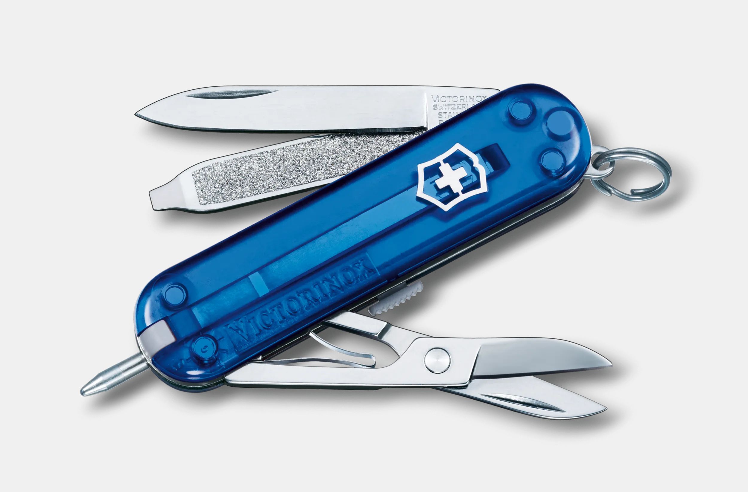 Victorinox Signature in blue transparent 0.6225.T2