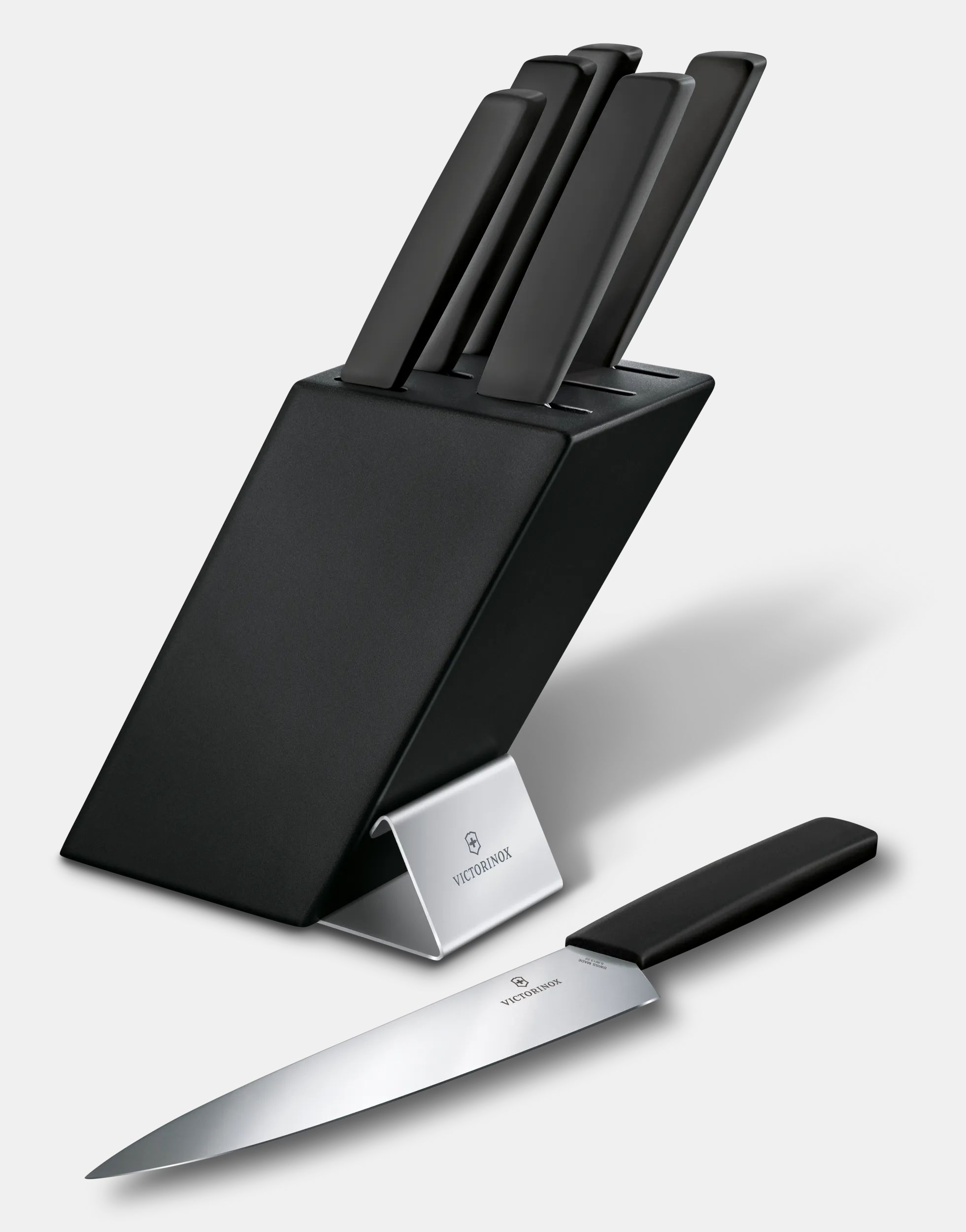 Modern Knife Block, 6&nbsp;Pieces - null