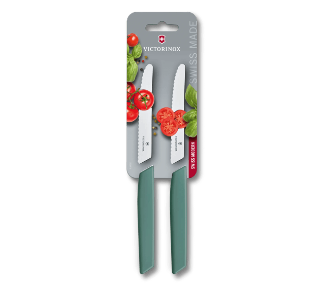 Swiss Modern Tomato and Table Knife Set, 2 pieces-6.9006.11W43B