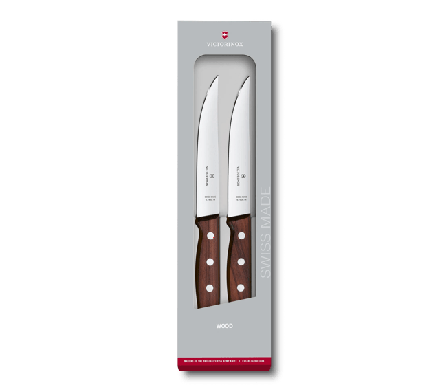 Wood Steak Knife Set, 2 pieces-5.1120.2G