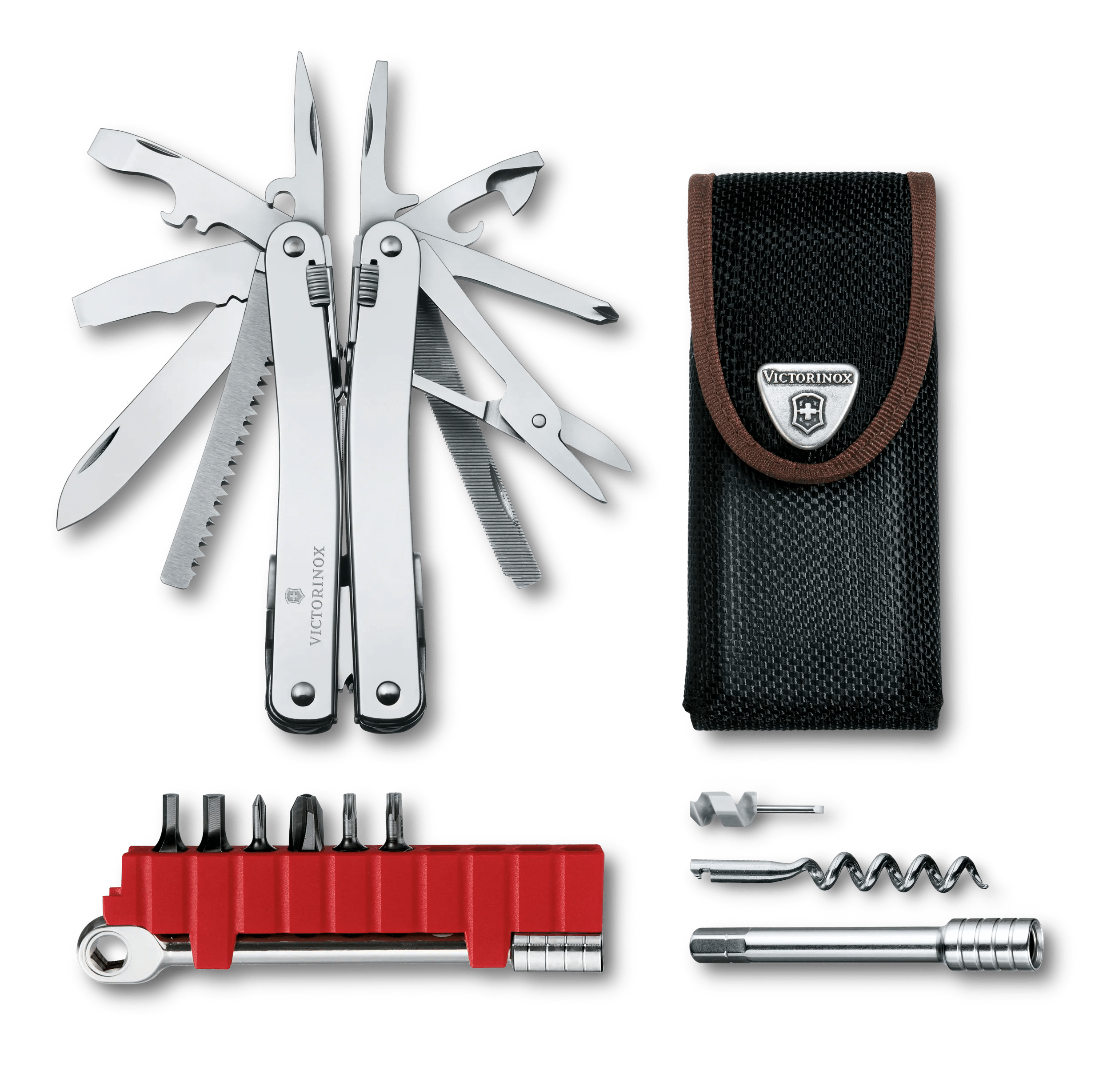 Victorinox Swiss Tool Spirit - Navaja multiusos con estuche de